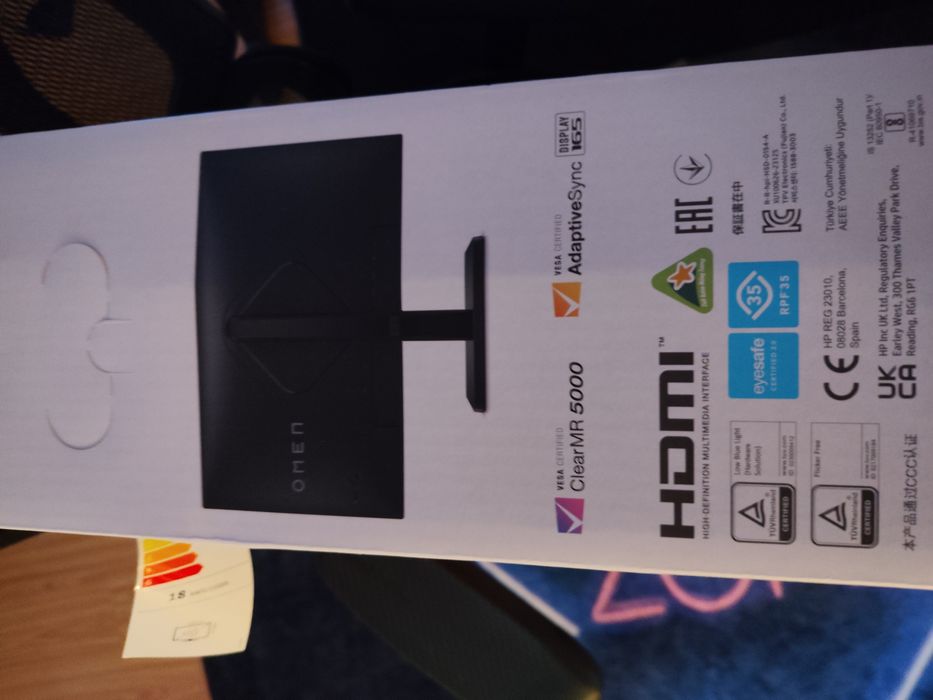 Monitor OMEN  24 polegadas IPS 165hz