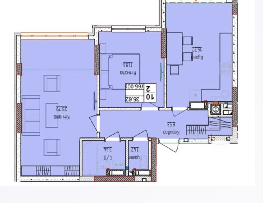 Продам двокімнатну квартиру з ремонтом!!!Чабани. Вул. Машинобудівників