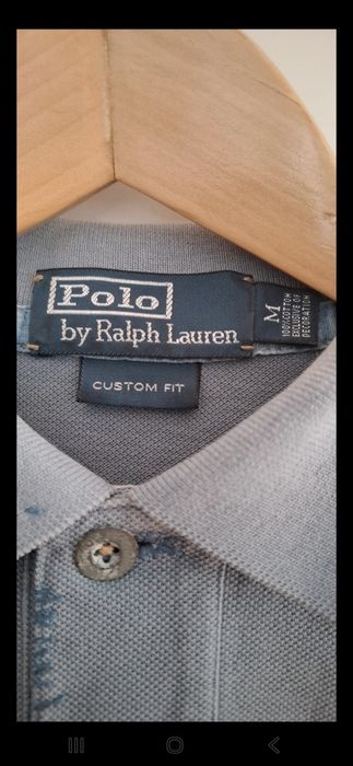 Polo Azul Acinzentado Ralph Lauren - Homem (M)