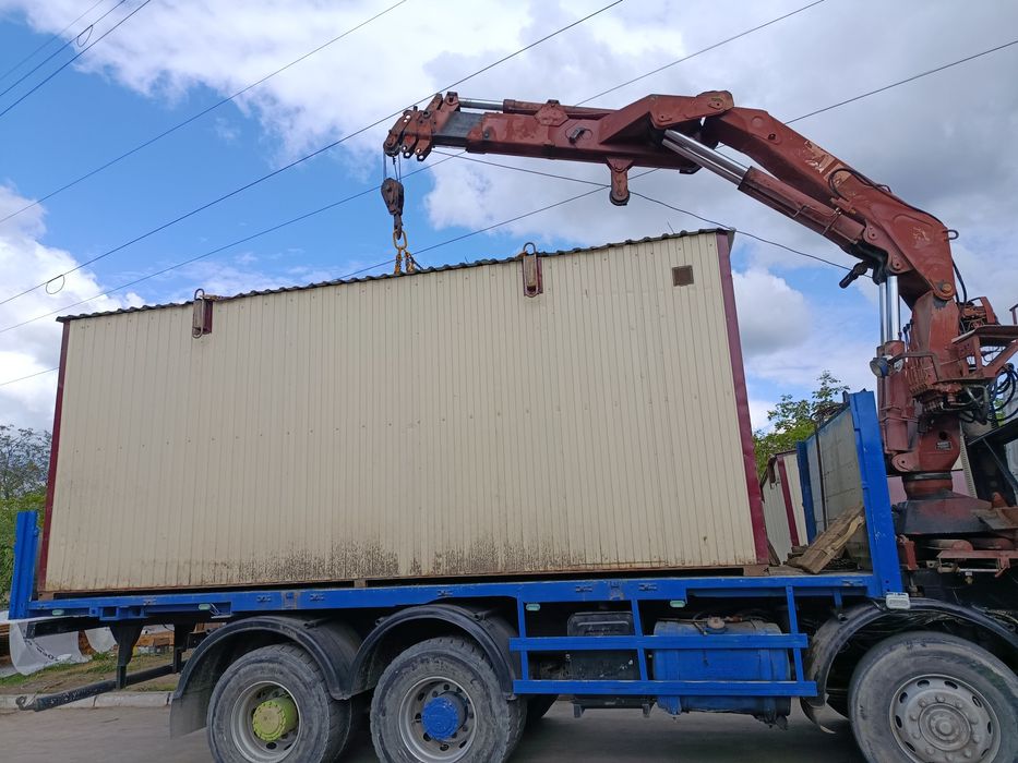 Манипулятор маніпулятор вагончик кран бытовка блоки кольца крышки фбс