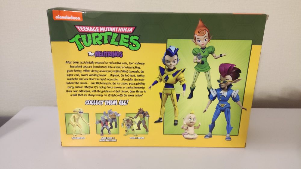 TMNT the neutrinos, neca, черепашки ниндзя, нека, фигурка, тмнт3