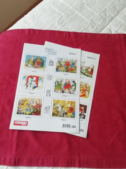 Cromos da História de Portugal do Correio da Manhã