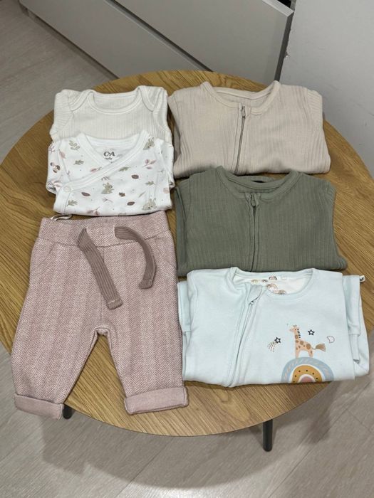 Пакет одягу для новородженої дівчинки 50 см 0-1 місяць