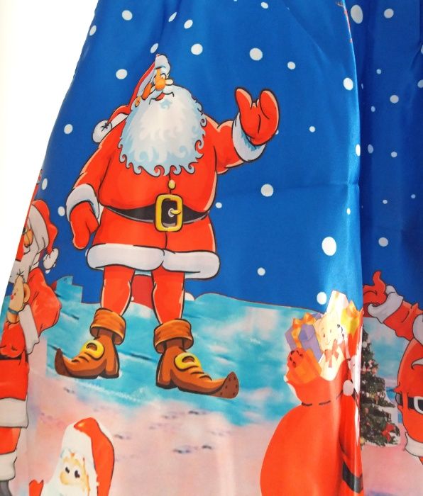 Vestido encantado de NATAL - Tam 110 e 120cm - Menina 4 a 7 anos- NOVO