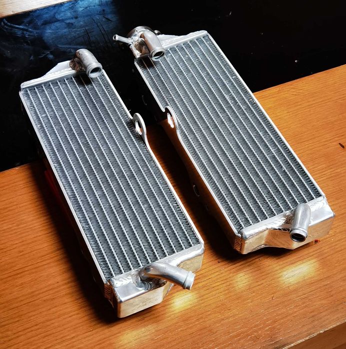 Radiadores Husqvarna TE250 TE310 TE450 de 2003/2011 Alumínio Perf.