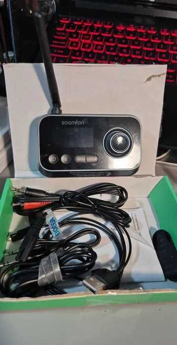 Adapter audio Bluetooth 5.0 SOOMFON Bluetooth nadajnik 3w1 BT17