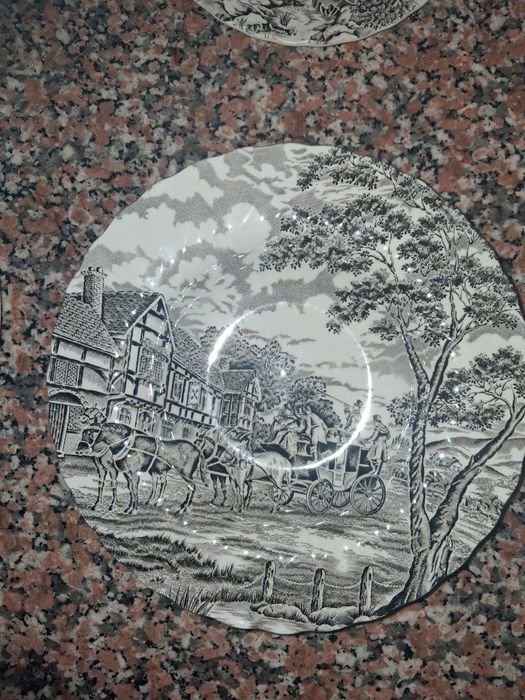Conjunto de loiça da Myott Royal Mail