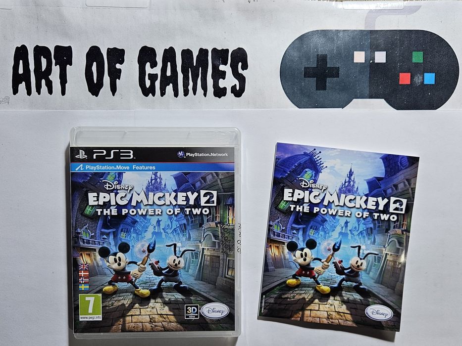 Gra Epic Mickey 2 PL Siła Dwóch Power or Two Ps3 Playstation 3