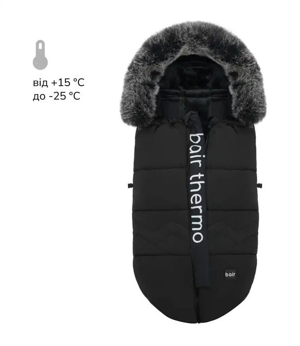 Теплий зимовий конверт Bair Alaska Thermo для колясок та санчат