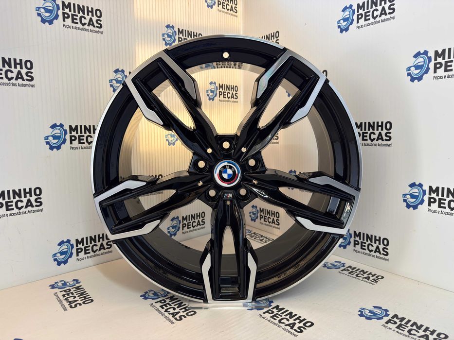 Jantes Look BMW X3 M40i em 20 (5x120) pretas e polidas