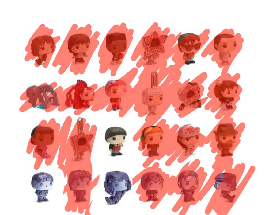 Іграшки дивні дива з кіндер джой /toys fr kinder joy "stranger things"