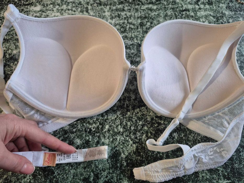 Білий бюстгальтер Leilieve 85В з кісточками та пушапом