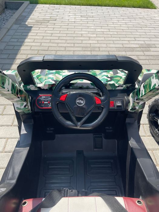 Auto elektryczne dla dzieci Buggy 12V | Pilot | LED | MP3 | Stan idealny | Jak nowe