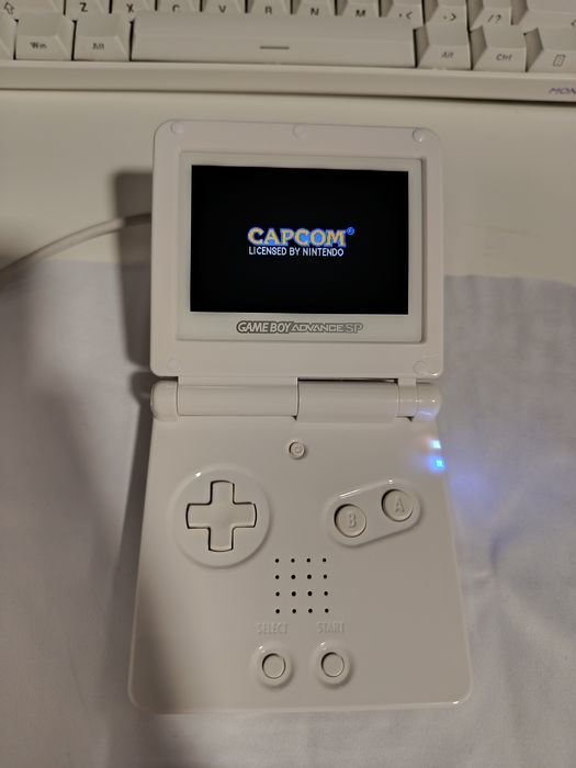 Game Boy Advance SP +  ecrã IPS + mod USB-C