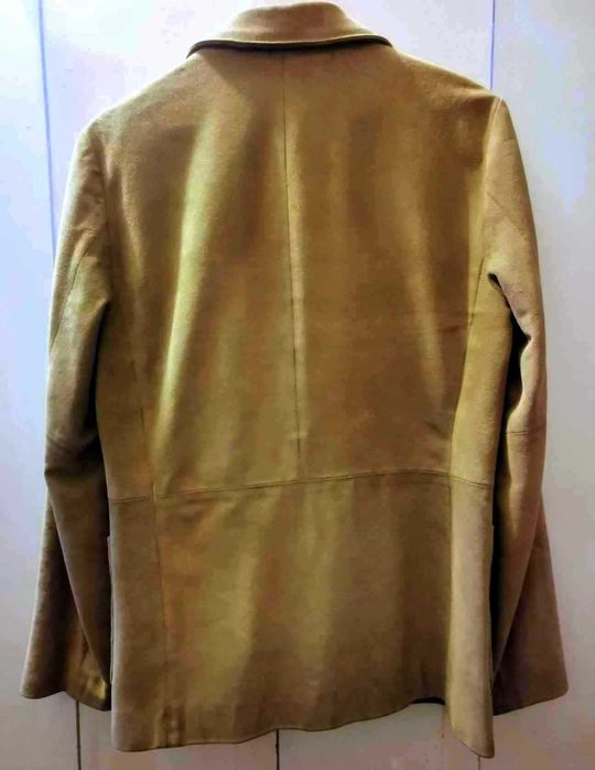 Casaco homem em pele genuína Sisley