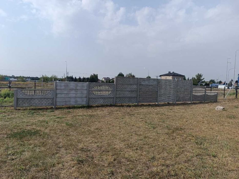 Słupki Betonowe na wiatę, na 4 płyty , na 5 płyt