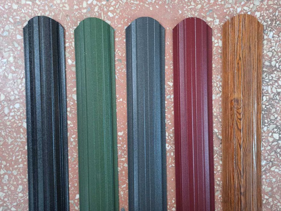 Штахетник, Штахети на паркан з металу під замовлення. Кріплення та ін.