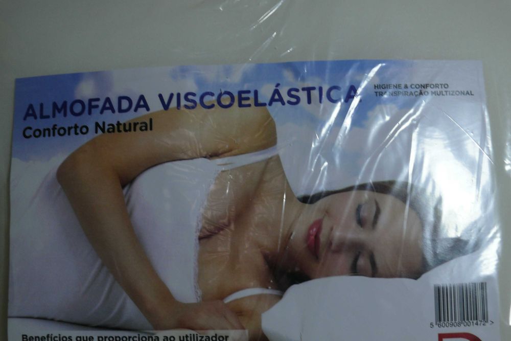 Almofada Viscoelástica Anti-Alérgica Jobitex 45 x 60cm