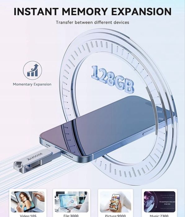 Pamiec Lesoge MFi 128GB