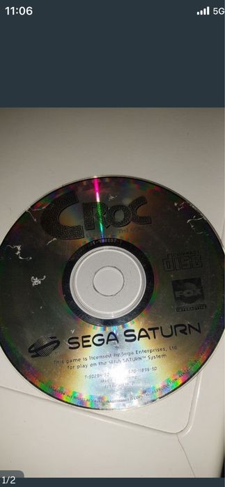 Jogo Sega Saturn Croc
