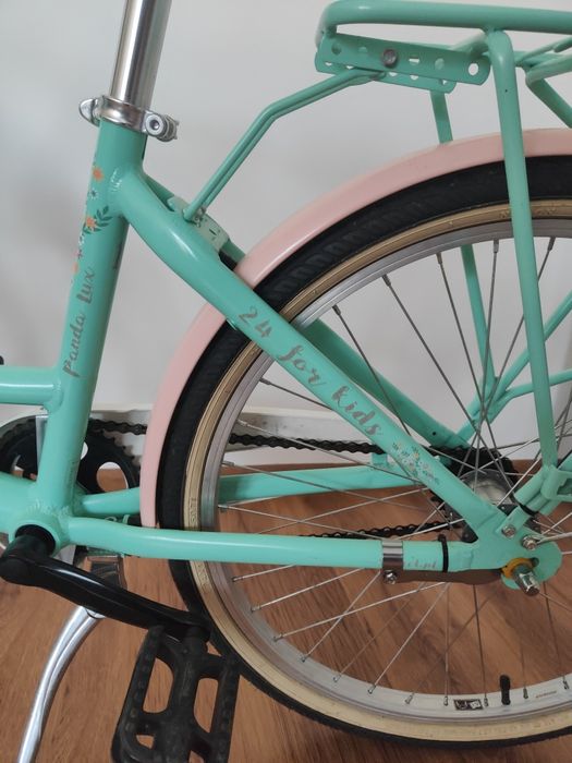 Rower Romet turkusowy rower 24" z przerzutkami