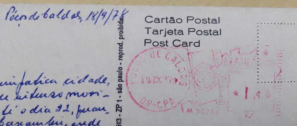 BRASIL - Poços de Caldas MG - TELEFERICO