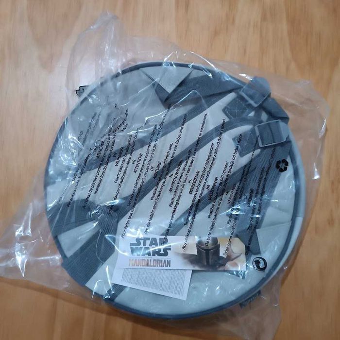 Mochila Com Relevo Star Wars Mandalorian Grogu "Baby Yoda"