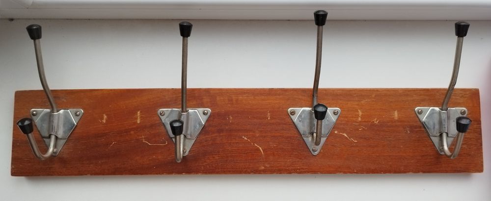 Вішак дерев'яний вінтажний