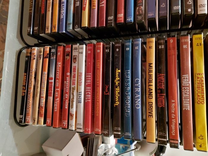 Coleção de filmes DVD originais c/oferta suporte