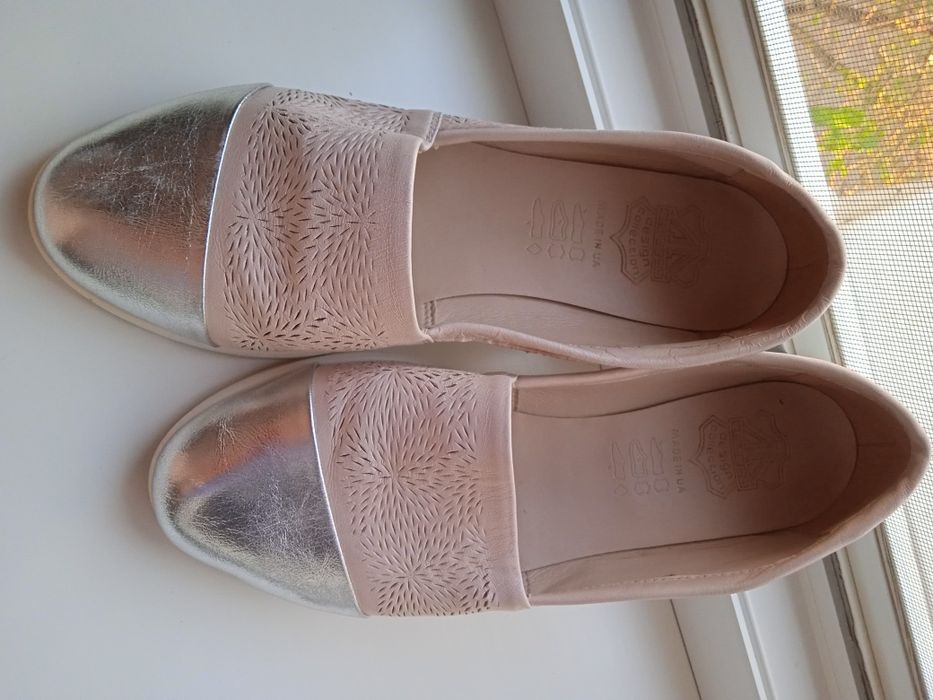 Мокасины, слипоны нат.кожа+замша 38р