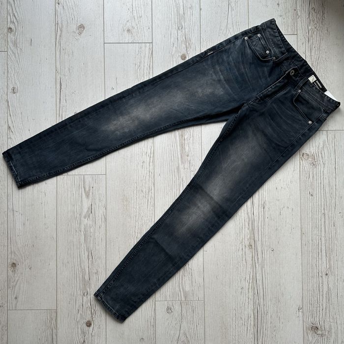 Męskie spodnie rurki slim fit denim CHASIN’ EGO NEW RAVEN 27x32