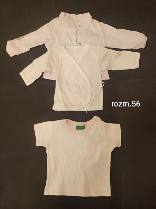 Ubranka niemowlęce rozm. 56