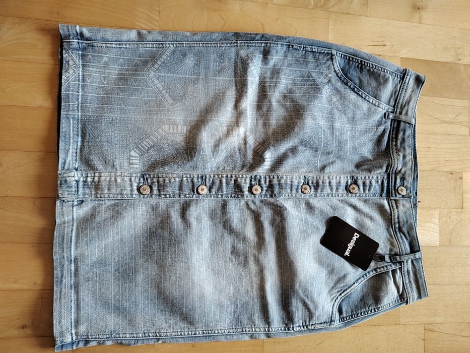Nowa spódnica jeansowa Desigual - r.34 (L/XL)