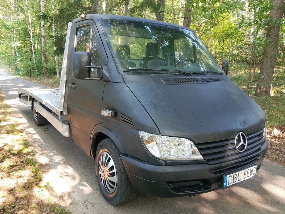 Mercedes-Benz SPRINTER 313 CDI LAWETA  2.2 CDI 129KM Turbo Diesel AUTO LAWETA Wyciagarka Kat B