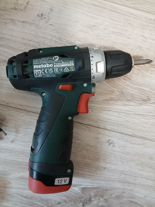 Акумуляторний дриль-шуруповерт Metabo PowerMaxx BS Basic + 2АКБ Li-Pow