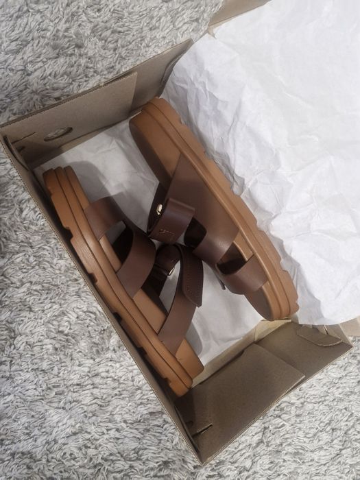 Сандалі , шльопки шкіряні в стилі hermes