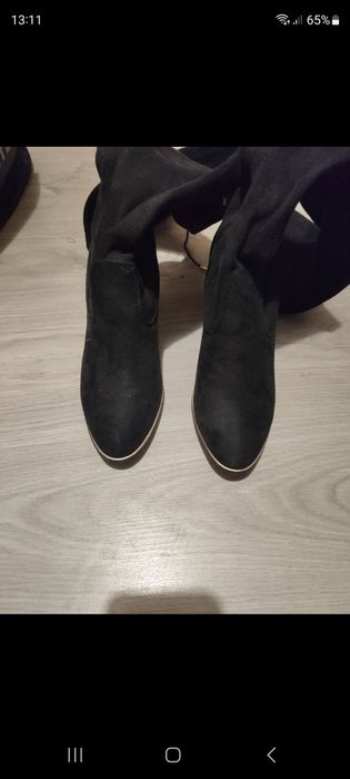 Czarne kozaki Deichman