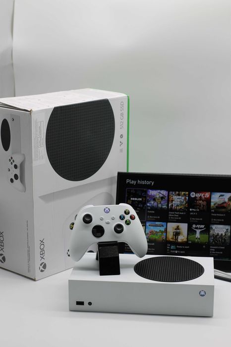 xbox series s | stan idealny | pad 0 driftu | kompletny box