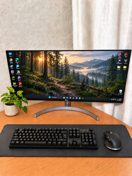 Монітор LG 29WK600-W, 29″, UltraWide, 2560×1080