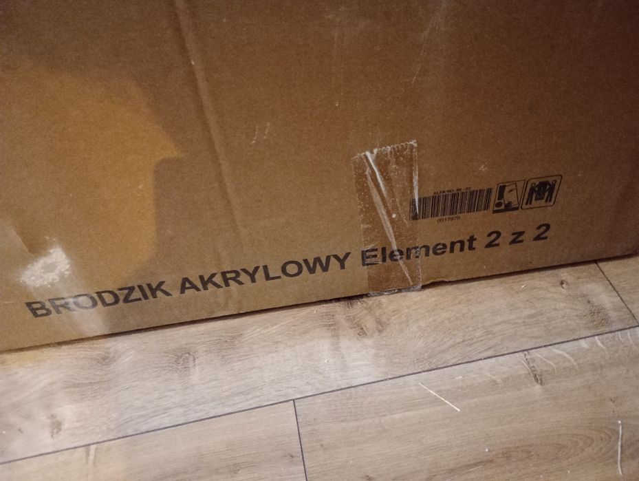 Brodzik akrylowy 80x80