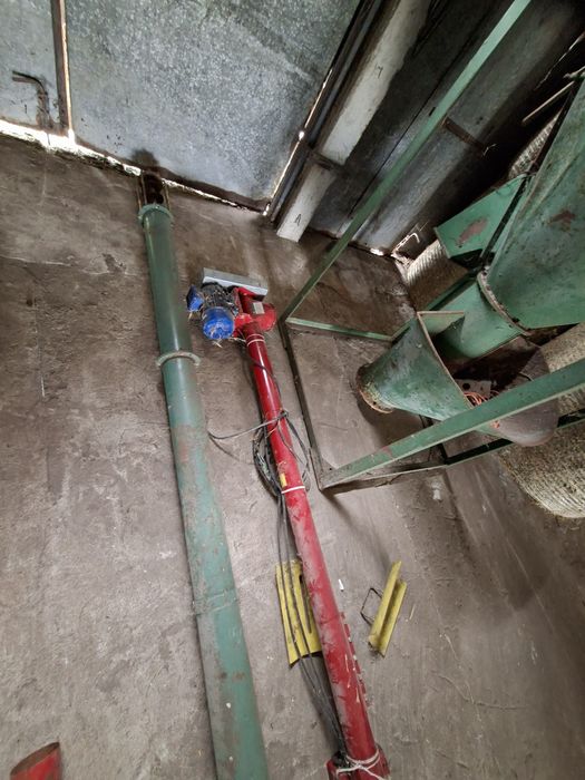 Podajnik ślimakowy do zboża, żmijka, ślimak