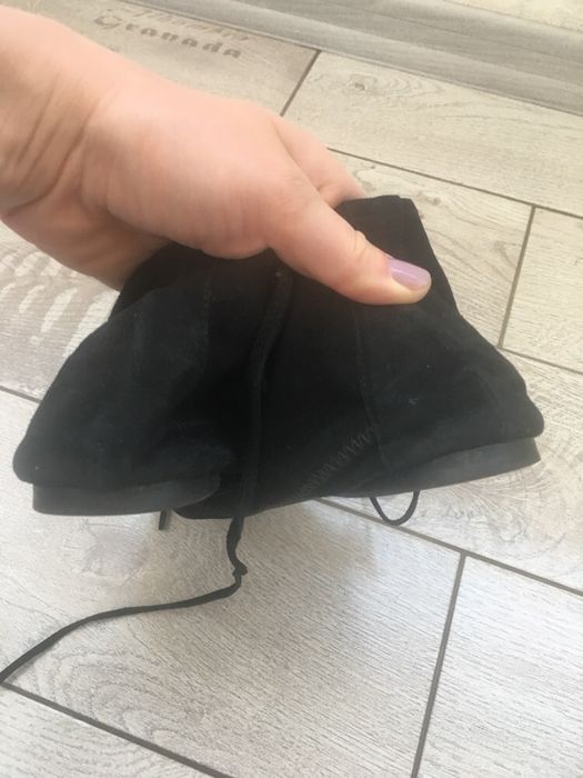 Балетки 37р замш