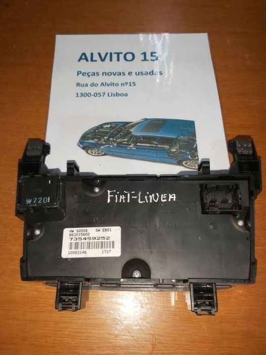Controlo Sofagem Climatronic Fiat Linea  Ref: 735459252