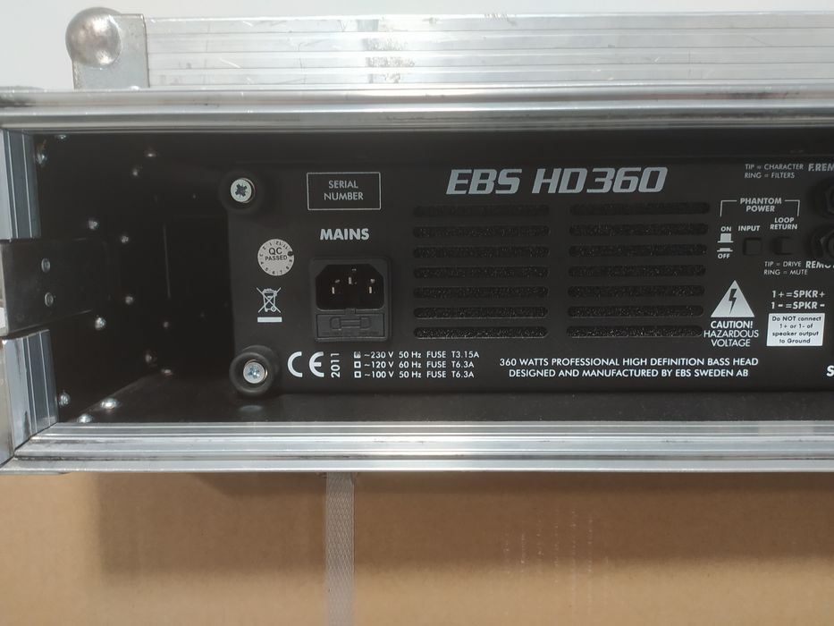 Wzmacniacz basowy EBS HD 360