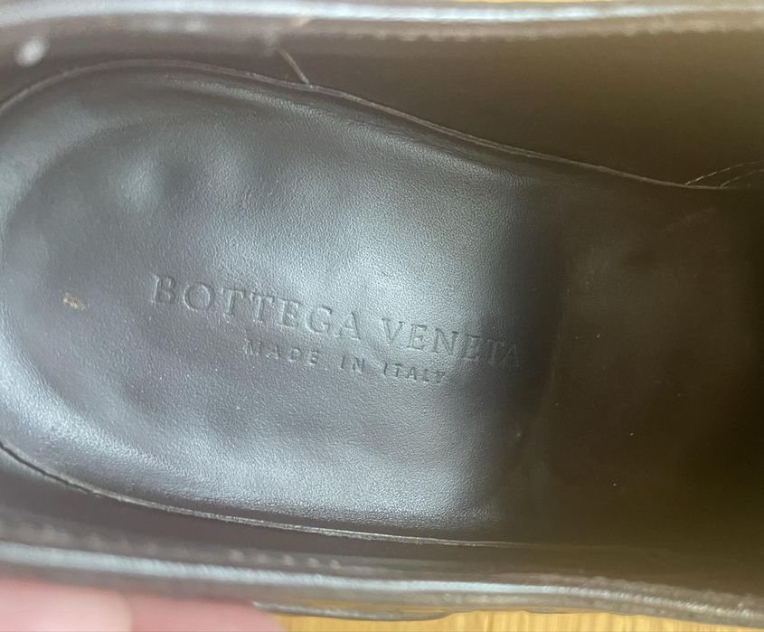 Bottega Veneta Чоловічі Туфлі Оригінал Чорні