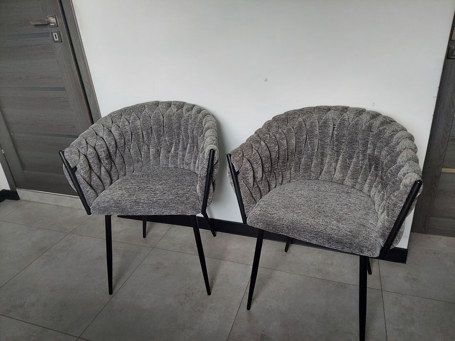 Krzesła plecione NOWE fotel