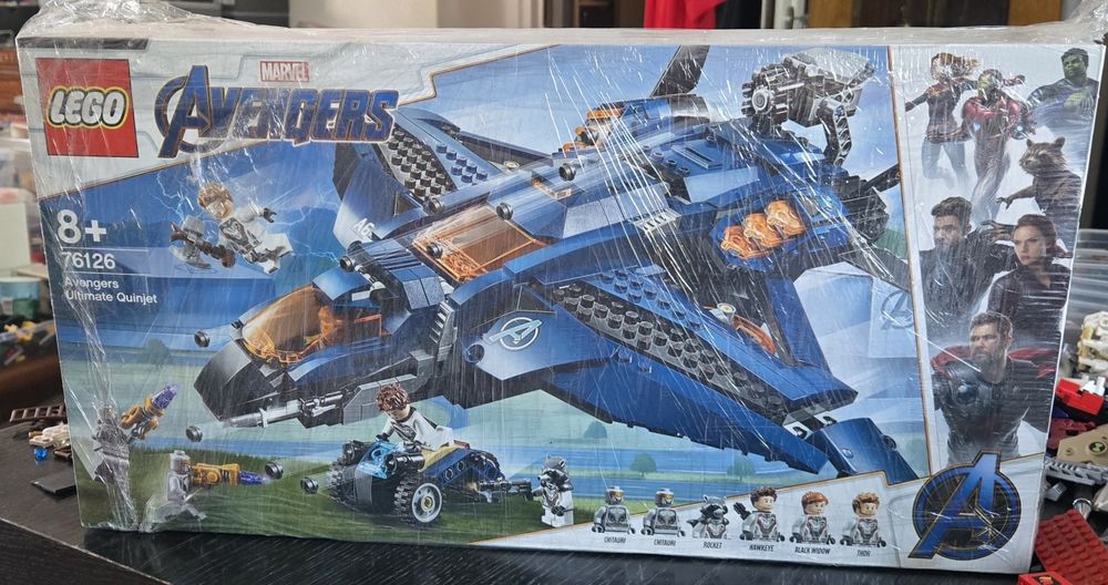 LEGO® 76126 Marvel Super Heroes - Wspaniały Quinjet Avengersów