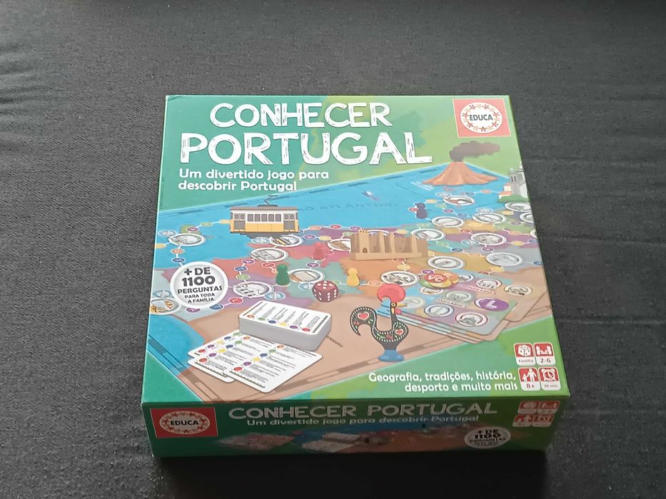 Jogo de criança Conhecer Portugal