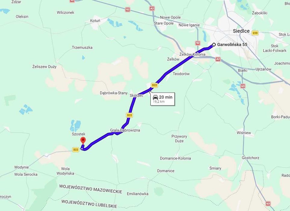 Działka pod budowę Ruda Szostkowska - Widok 6
