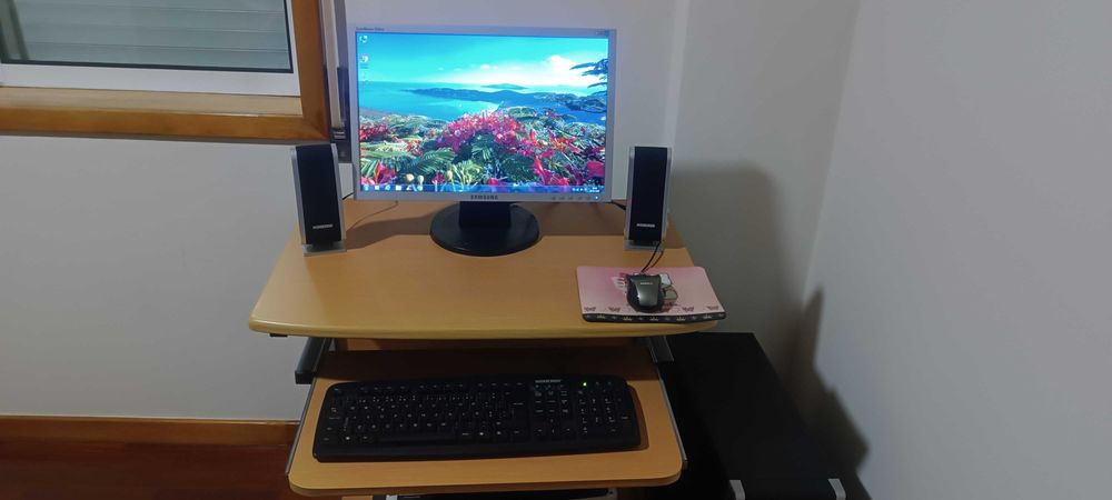 Computador Desktop Completo c/ Som + Impressora